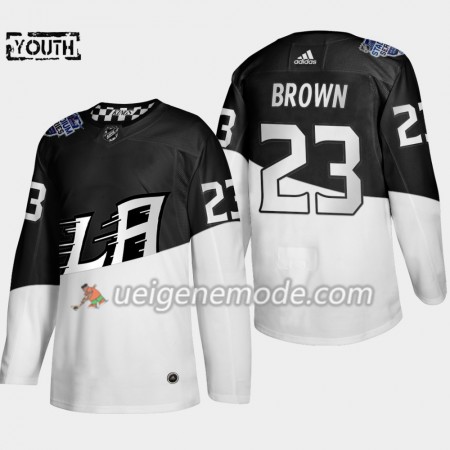 Kinder Eishockey Los Angeles Kings Trikot Dustin Brown 23 Adidas 2020 Stadium Series Authentic